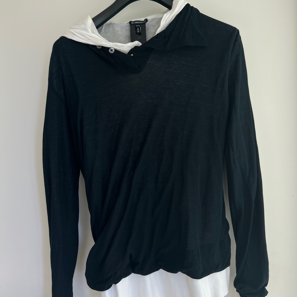 Ann Demeulemeester Light Cotton Hoodie